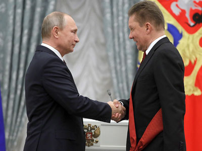 Правление "Газпрома" начислило само себе 1,7 миллиарда премий за 6 месяцев