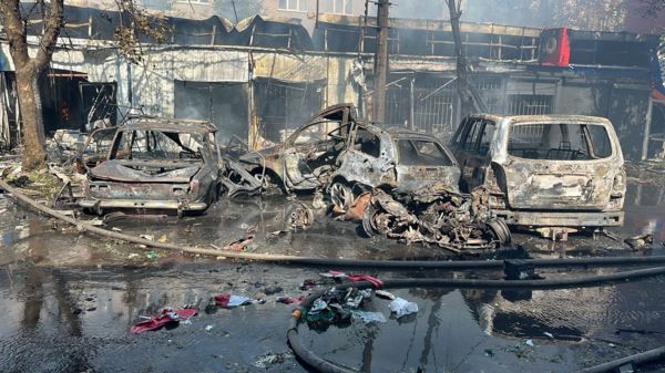 NYT: взрыв на рынке в Константиновке, вероятно, был вызван украинской ракетой, выпущенной из «Бука»