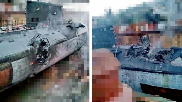 О чём говорят фотоснимки повреждённой в Севастополе подлодки «Ростов-на-Дону»
