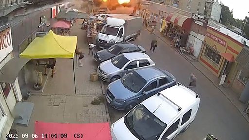 Российская армия обстреляла рынок в городе Константиновка, погибли 17 человек