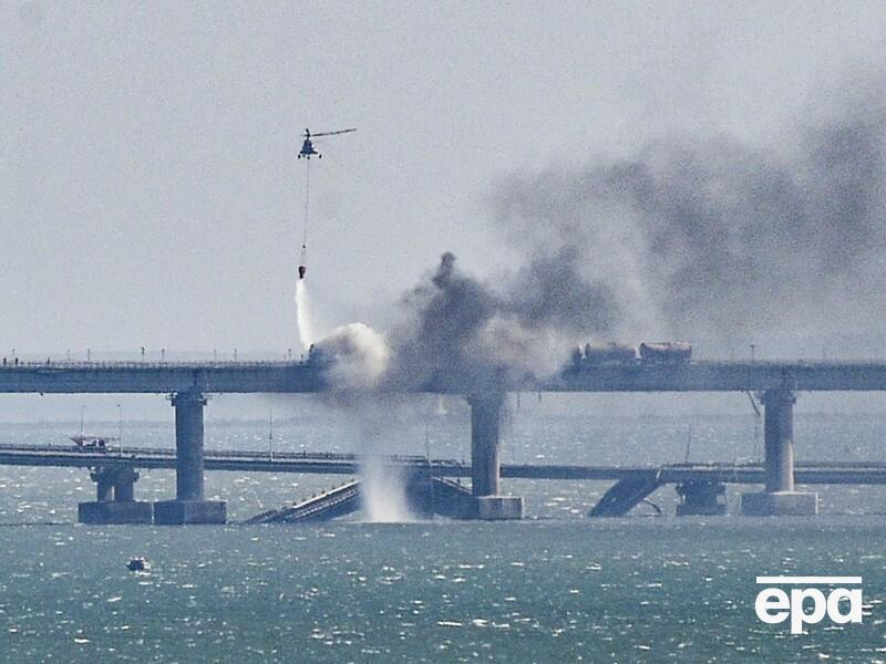 "Все будет". В ГУР сделали прогноз по Крымскому мосту этой зимой