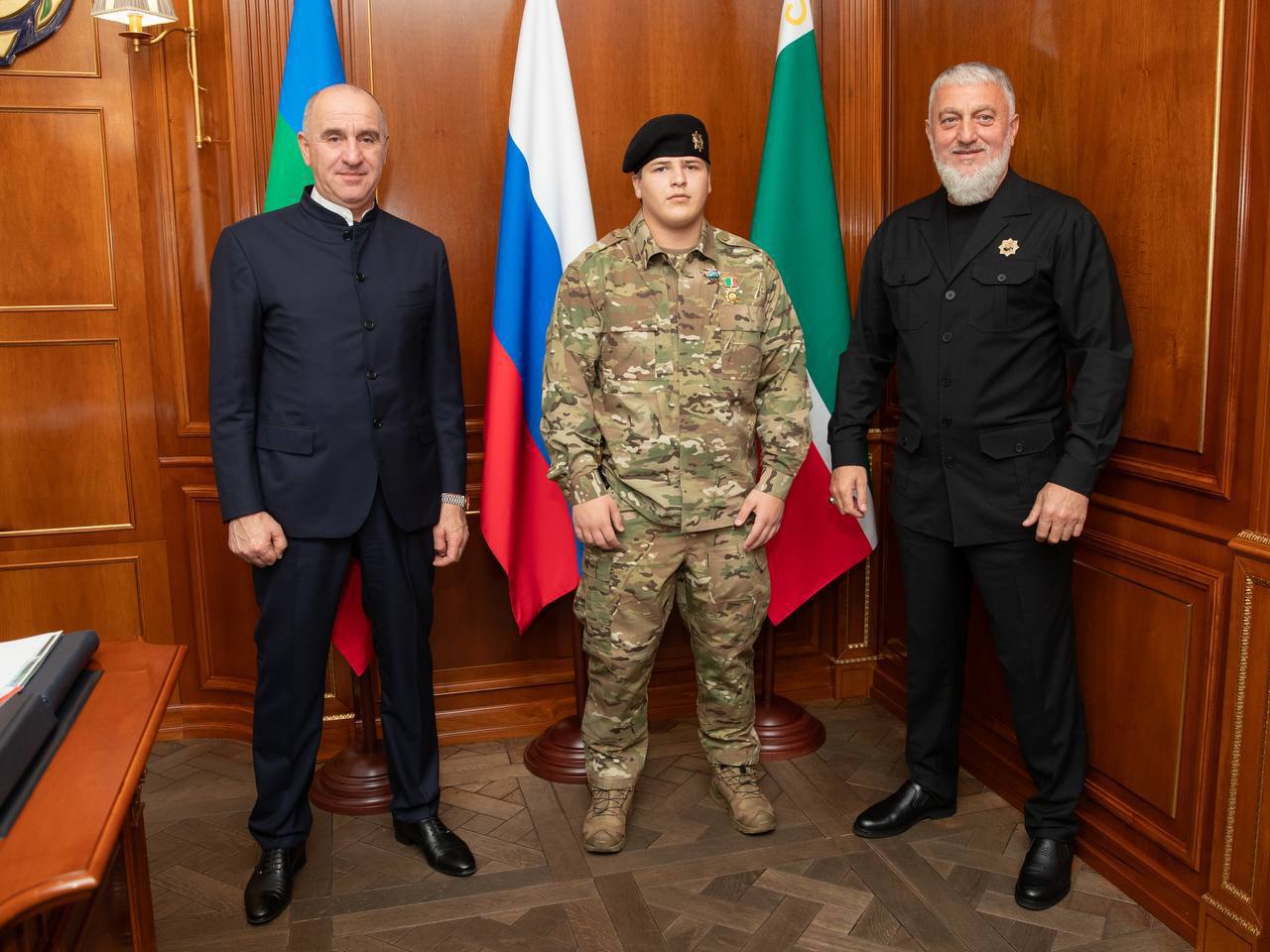 Новые награды Адама Кадырова