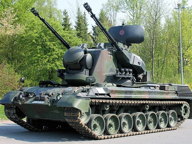 Зенитные установки Gepard, боеприпасы и БПЛА. Германия отправила в Украину новый пакет помощи