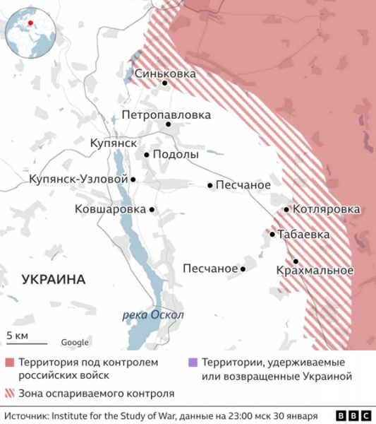Россия заявляет о взятии трех сел под Купянском. Есть ли угроза Харькову?