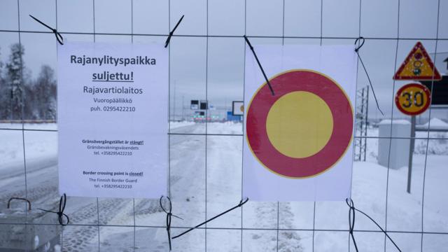 Финляндия объявила о бессрочном закрытии границы с Россией