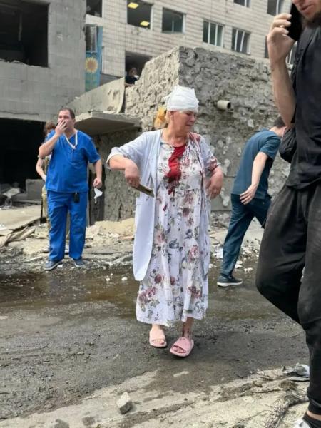 Массированная атака на Украину: в Киеве под удар попала крупнейшая детская больница