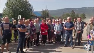 Дорога в деревне Тюлюк