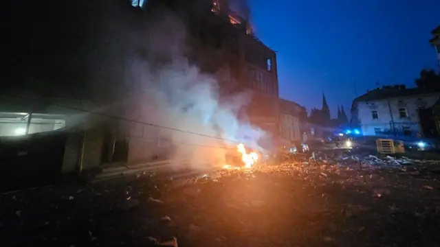 Ракетный удар по Львову. Главное на данный момент